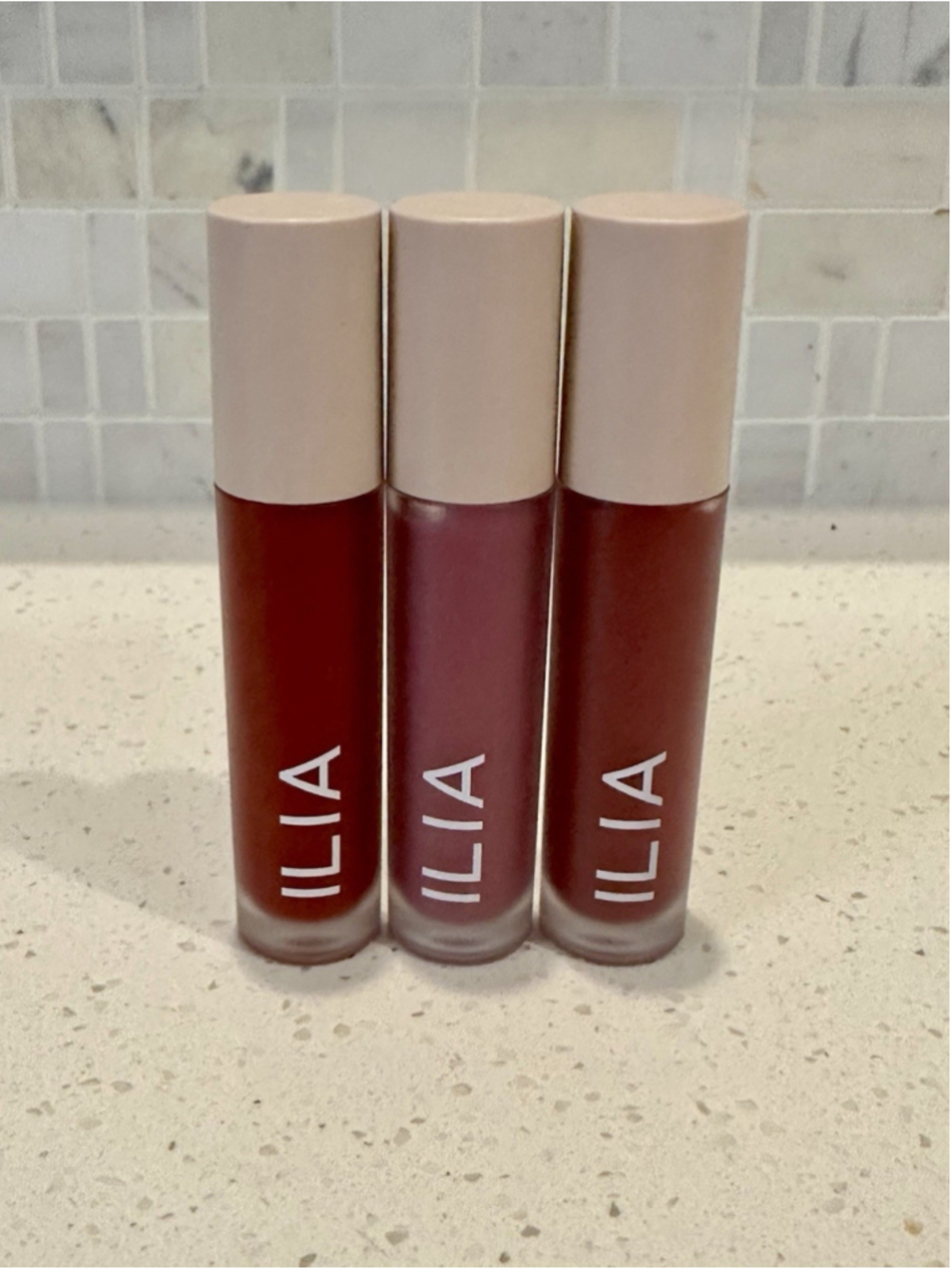 ILIA Overglaze Hydrating Lip Gloss Bundle x3 ~ MOSAIC, STUDIO, & FIGURE | NWOB
